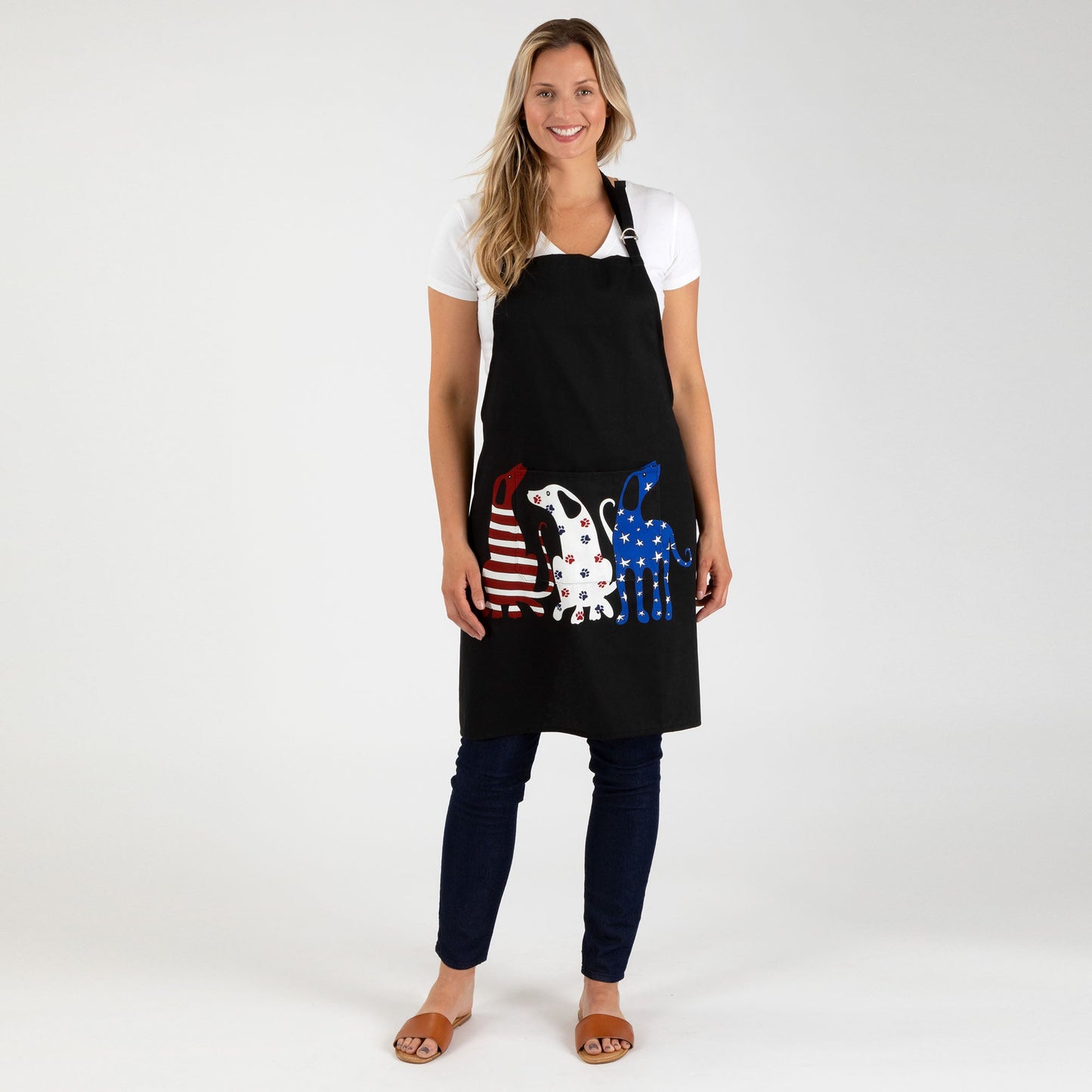 Patriotic Festival Pets Apron