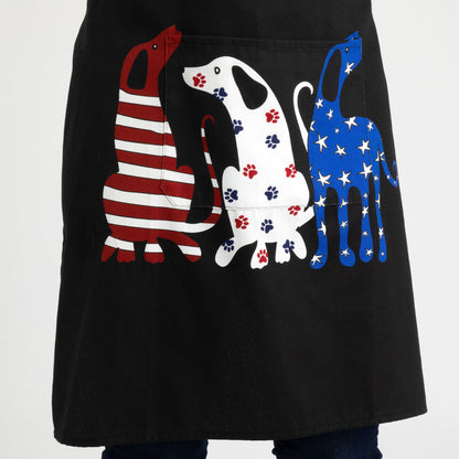 Patriotic Festival Pets Apron