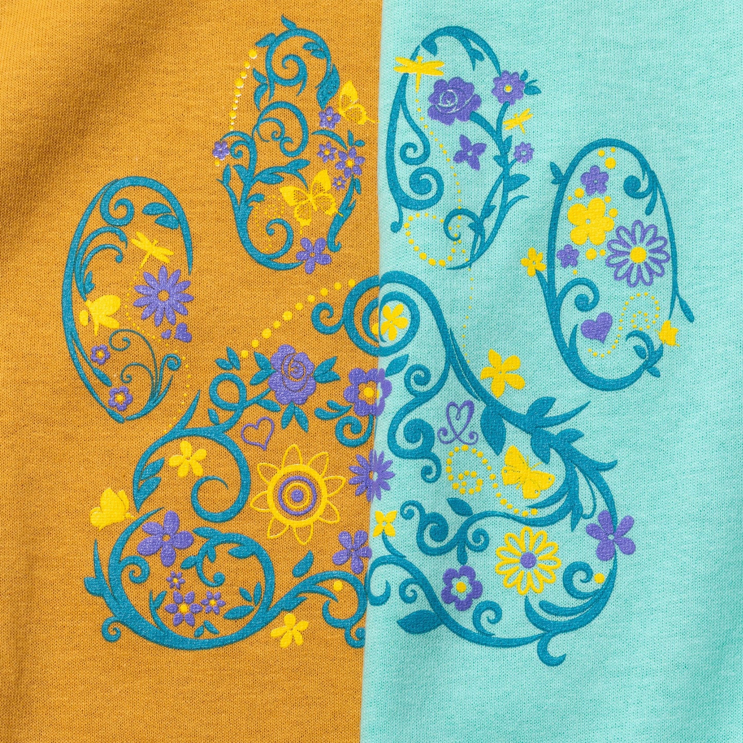 Paw Print Pastel Tee