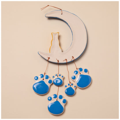 Pet Moonlight Ceramic Wind Chime