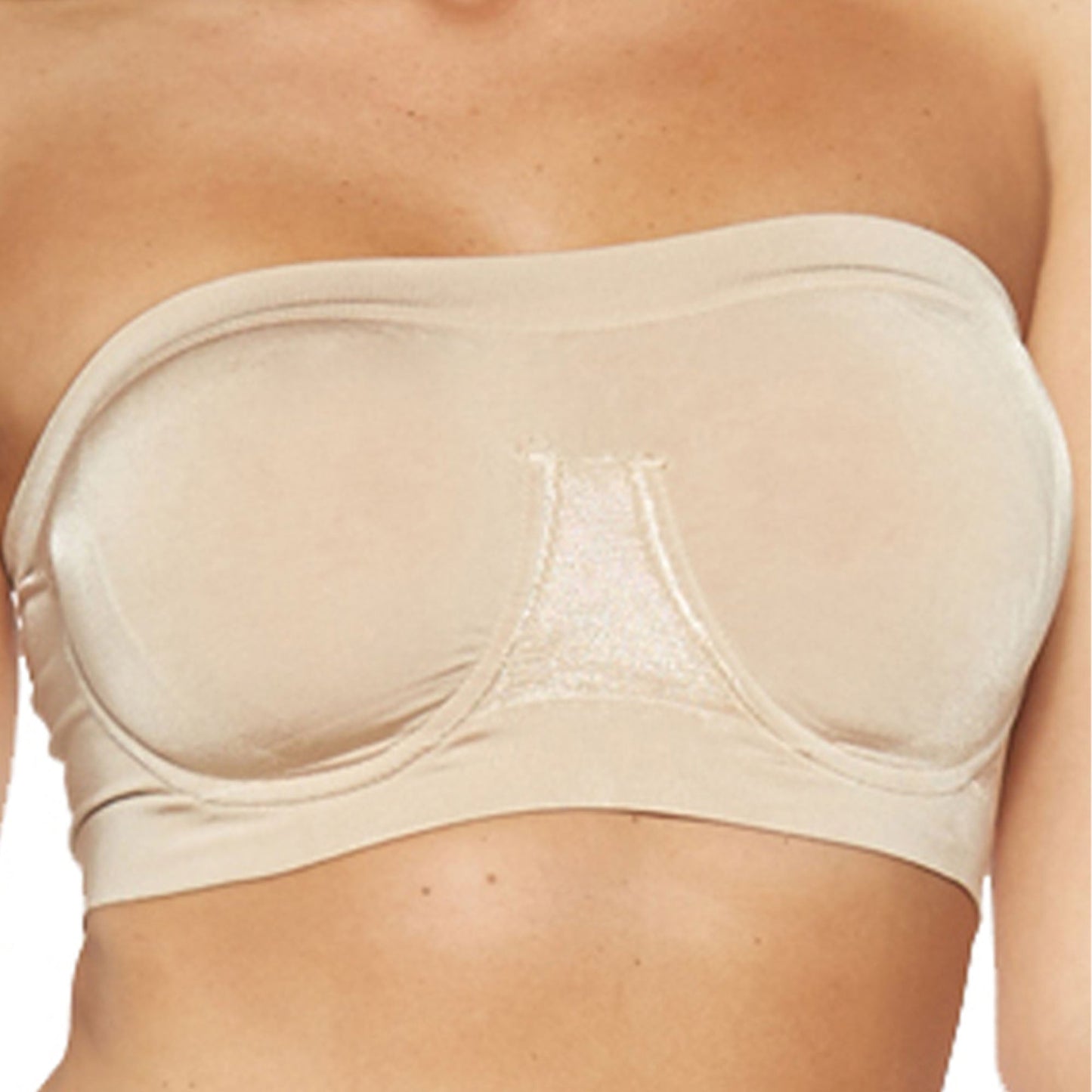 Rhonda Shear Angel Seamless Underwire Bandeau Bra