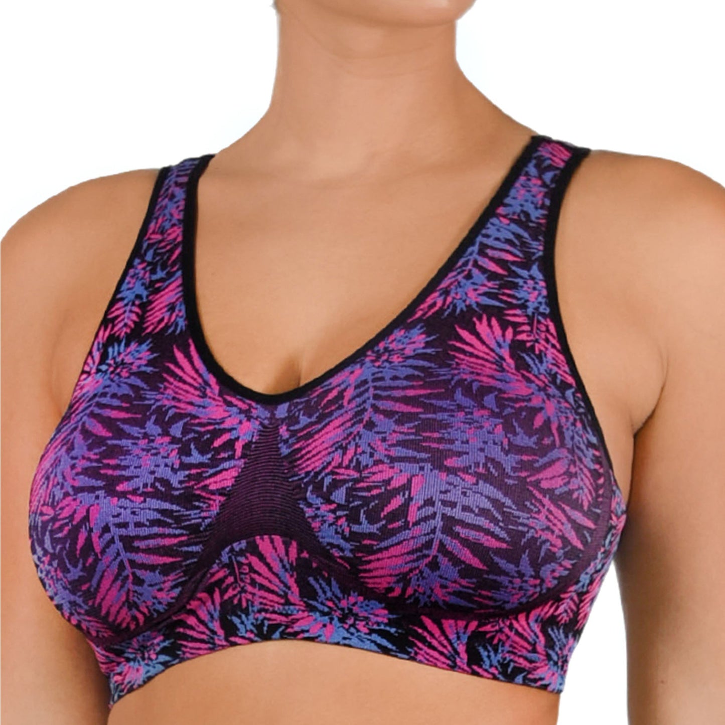 Rhonda Shear Back Closure Seamless Bra