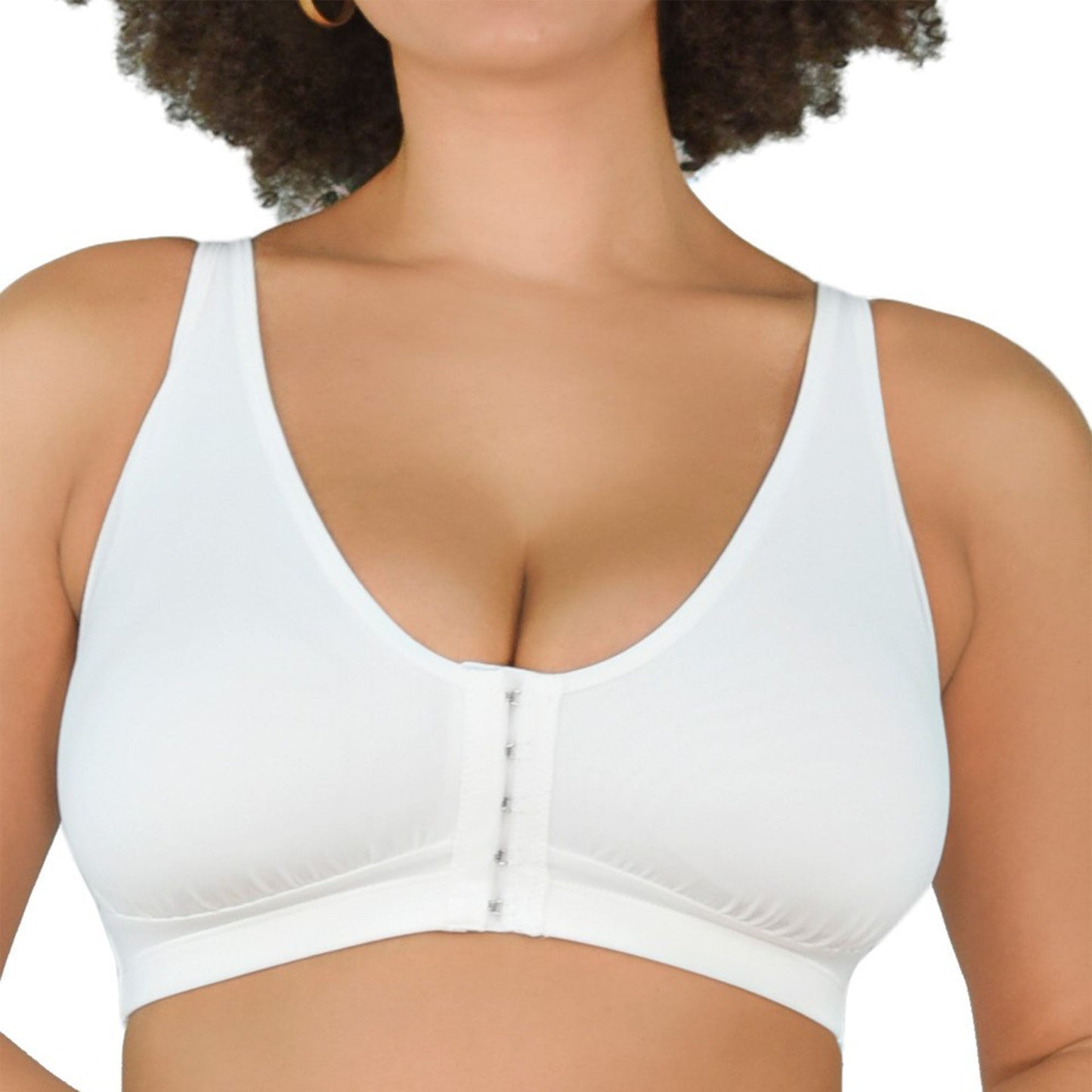 Rhonda Shear Front Closure Leisure Bra