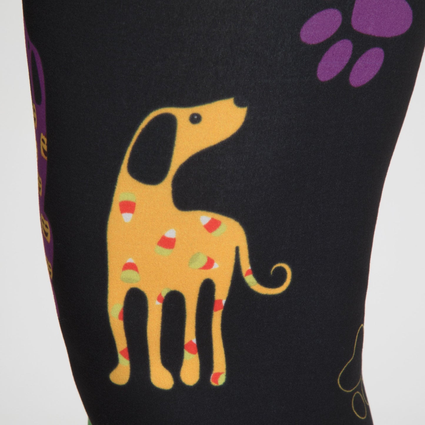 Pawsitively Comfy Halloween Leggings