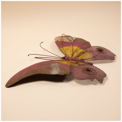 Handcrafted Metal Butterfly Outdoor Decor