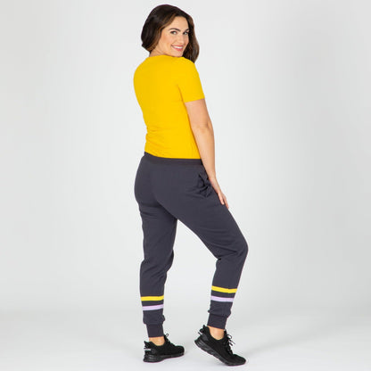 Paw Print Athletic Stripe Sweatpants