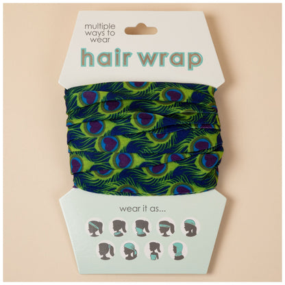 Multi-Colored Hair Wrap