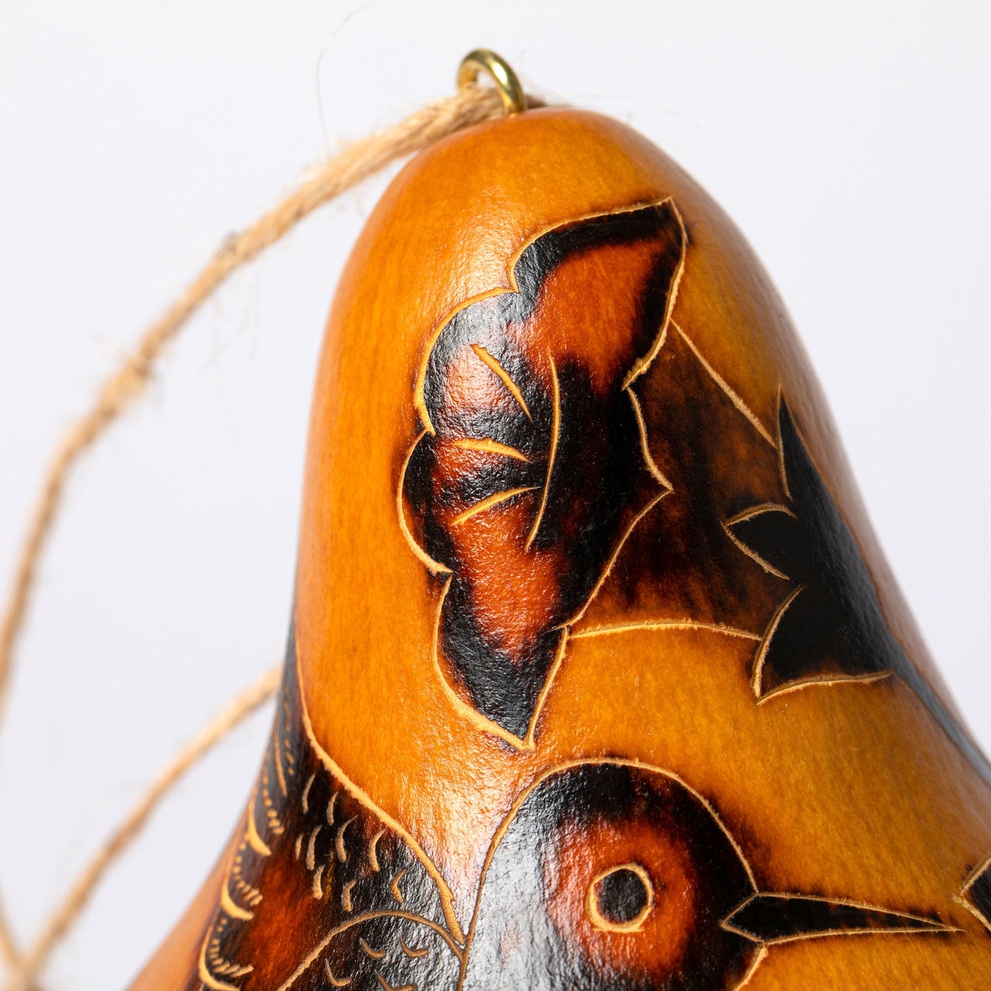 Hand Painted Gourd Birdhouse