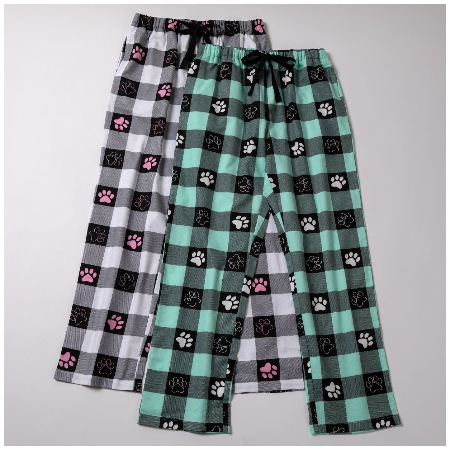 Paw Buffalo Plaid Flannel Lounge Pants