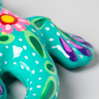 Hand Painted Decorative Ceramic Gecko