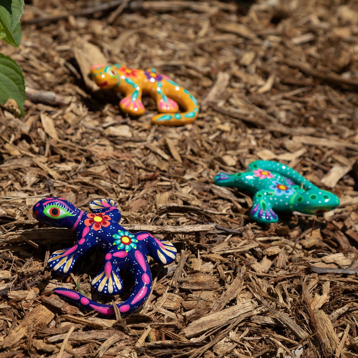 Hand Painted Decorative Ceramic Gecko