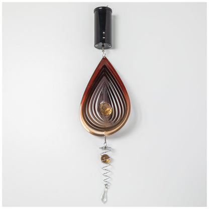 Color-Changing Jewel Illusion Spinner Wind Chime