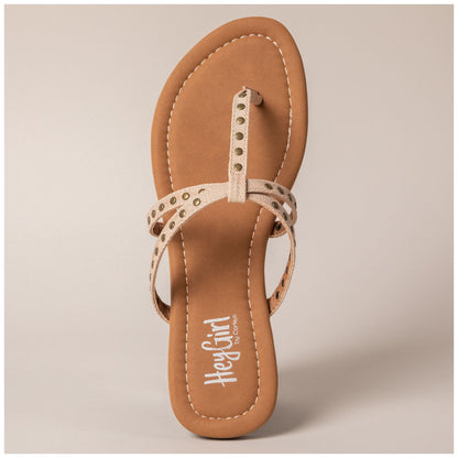 Corkys T-Strap Fashion Flip Flops