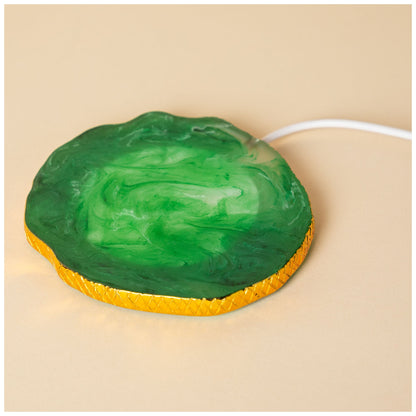 Wireless Charging Agate Crystal Pad