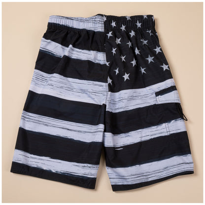 Men's Patriotic Swim Trunks