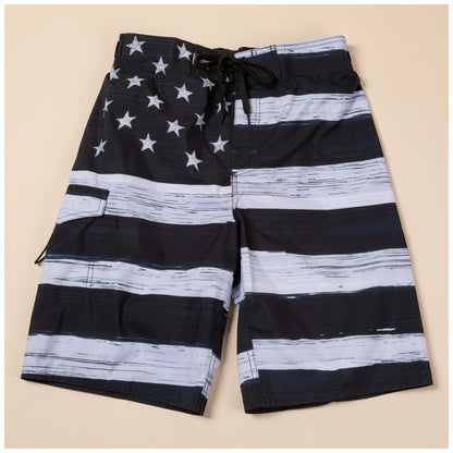 Men's Patriotic Swim Trunks