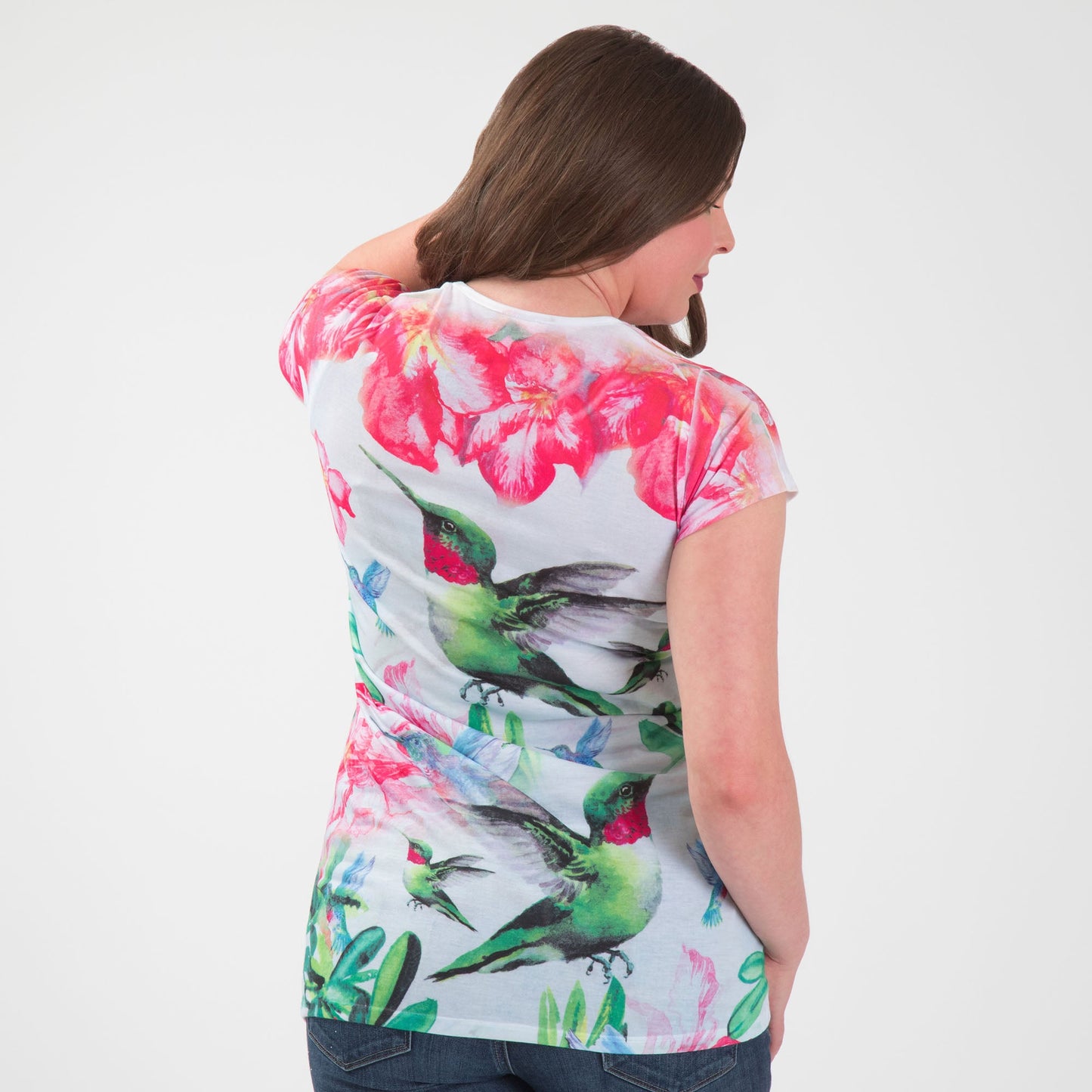 Blissful Hummingbird Short Sleeve Tee