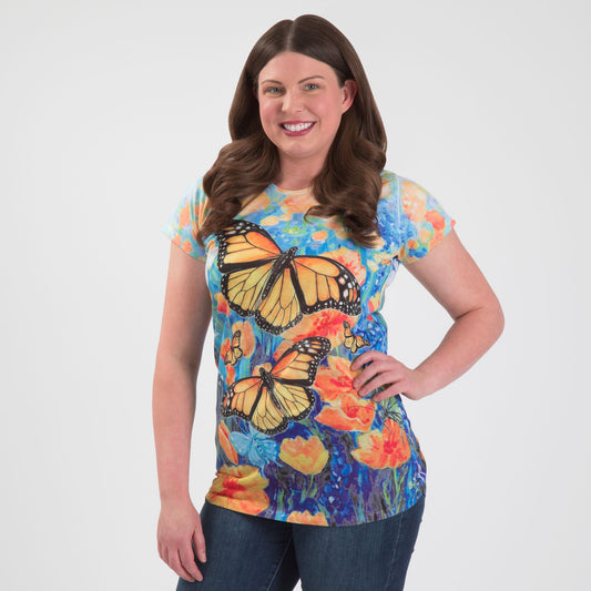 Monarch Butterfly Short Sleeve Tee