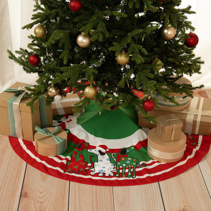 Pets & Paws Christmas Tree Skirt