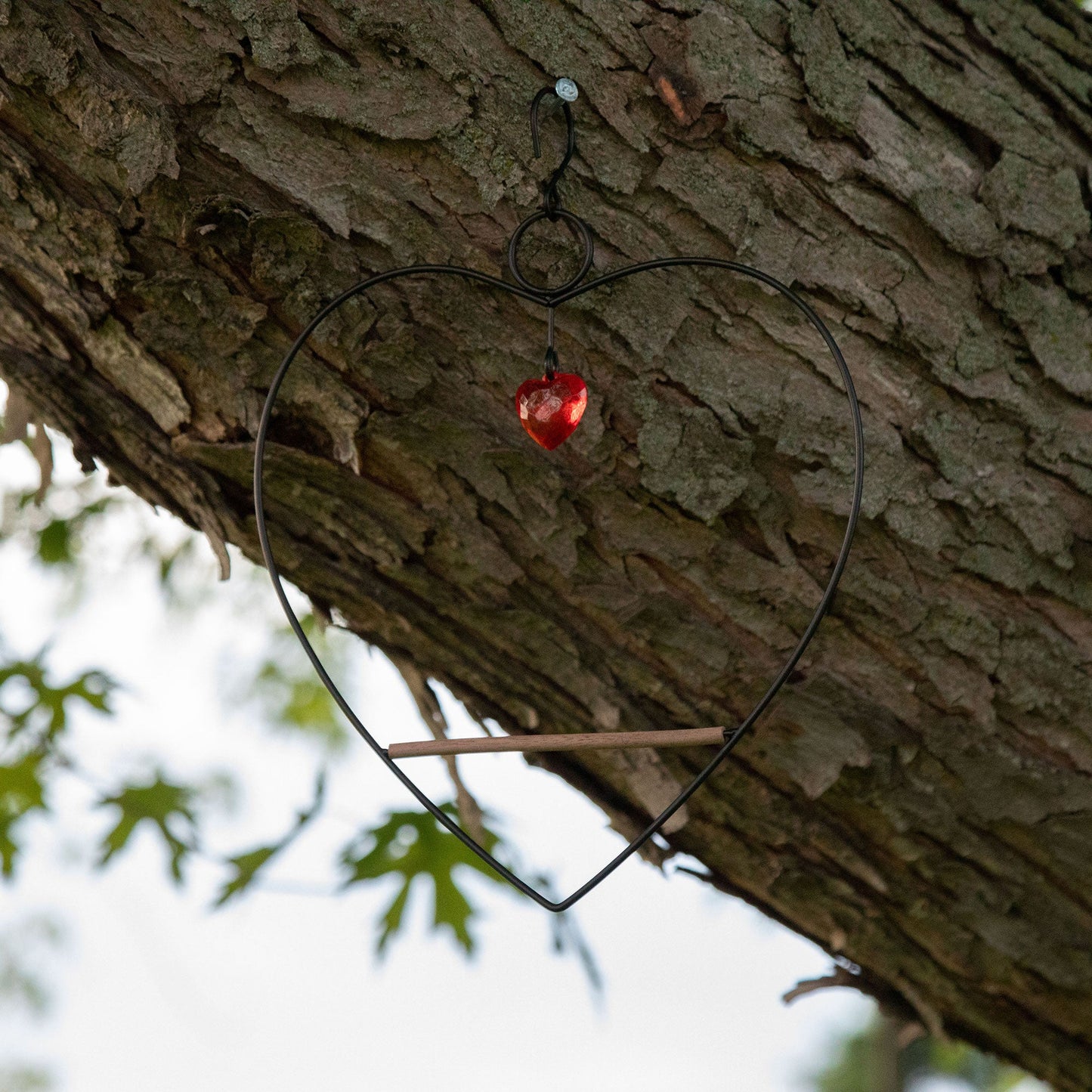 Tweet Heart Bird Swing