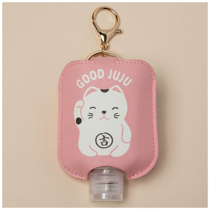 Cat & Dog Hand Sanitizer Bottle Holder Keychain