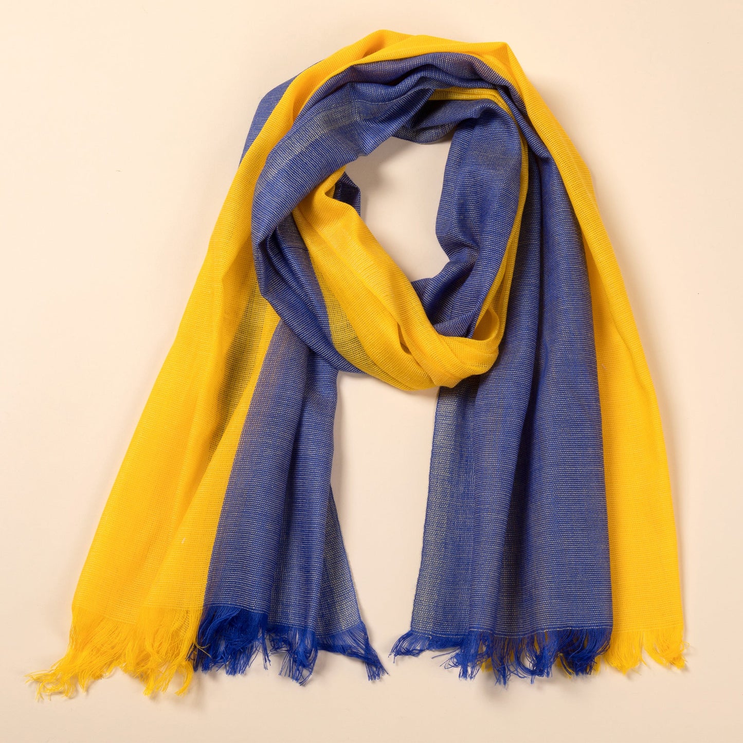 Hope For Ukraine Hand Loomed Scarf