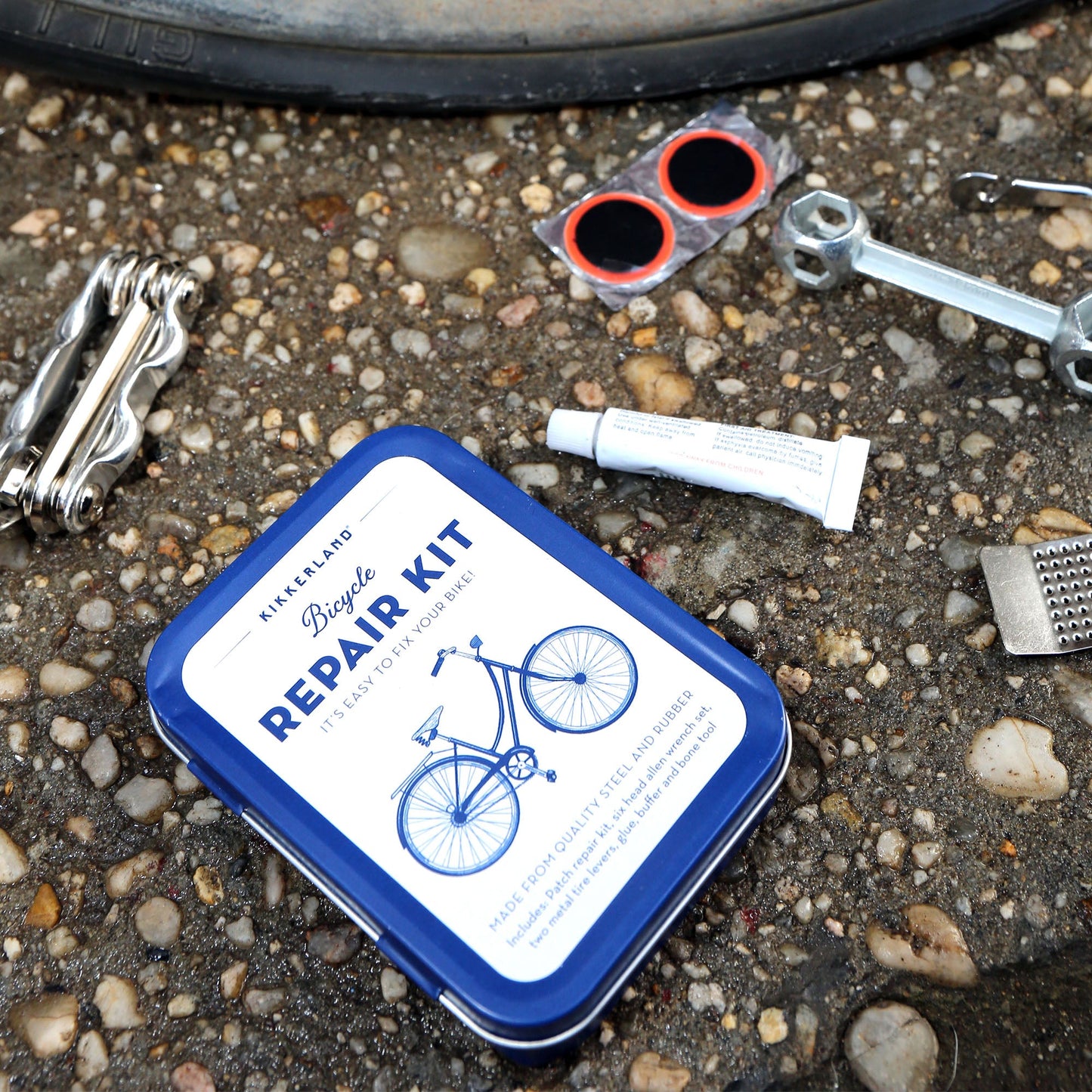 Bike Repair Kit Tin