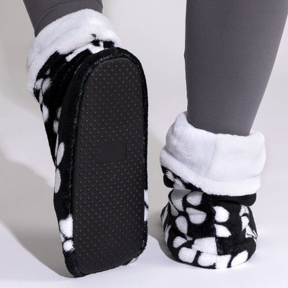 Super Cozy&trade; Deluxe Paw Non-Slip Toggle Slipper Booties