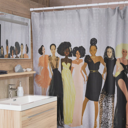 Sister Friends Shower Curtain