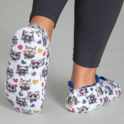 Super Cozy&trade; Pawsitively Adorable Paw Slippers