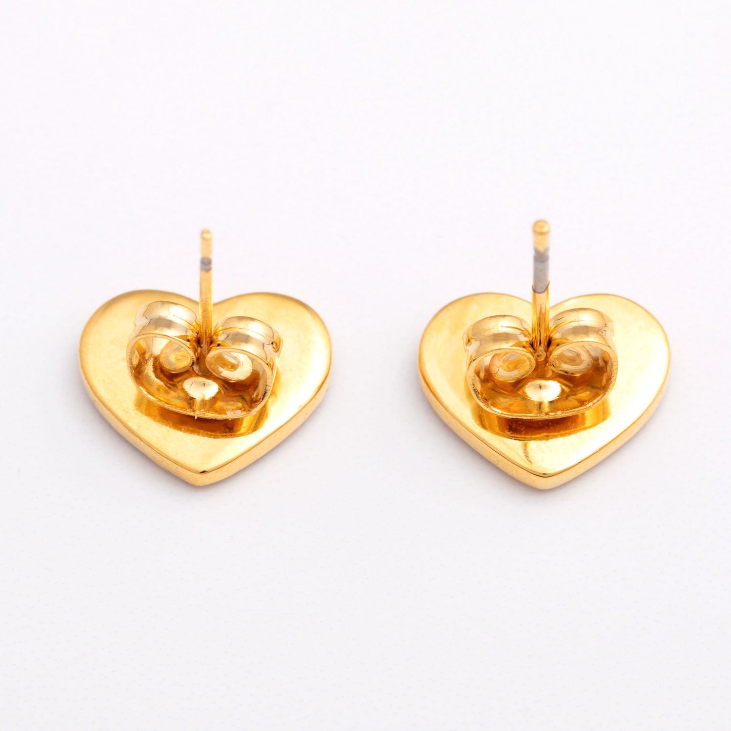 Our Hearts Are With Ukraine Gold Plated Earrings