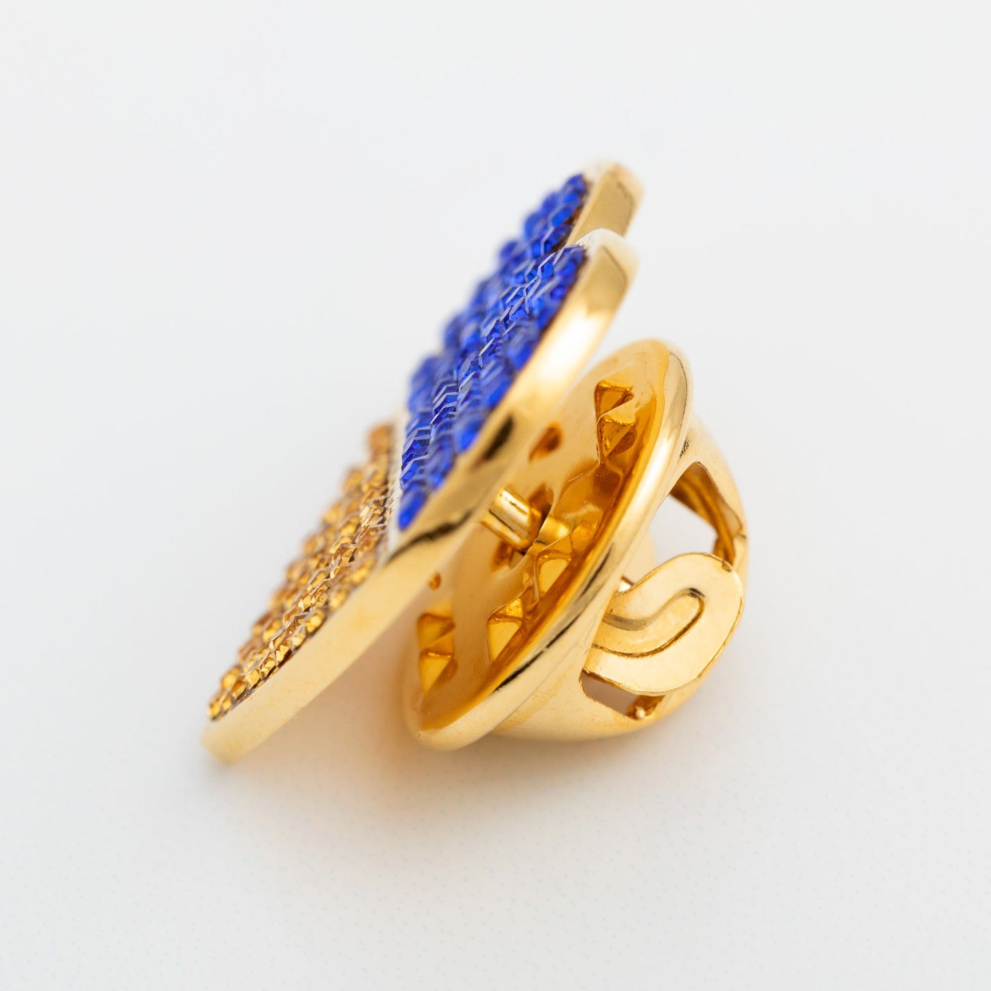 We Stand United With Ukraine Gold Plated Pin