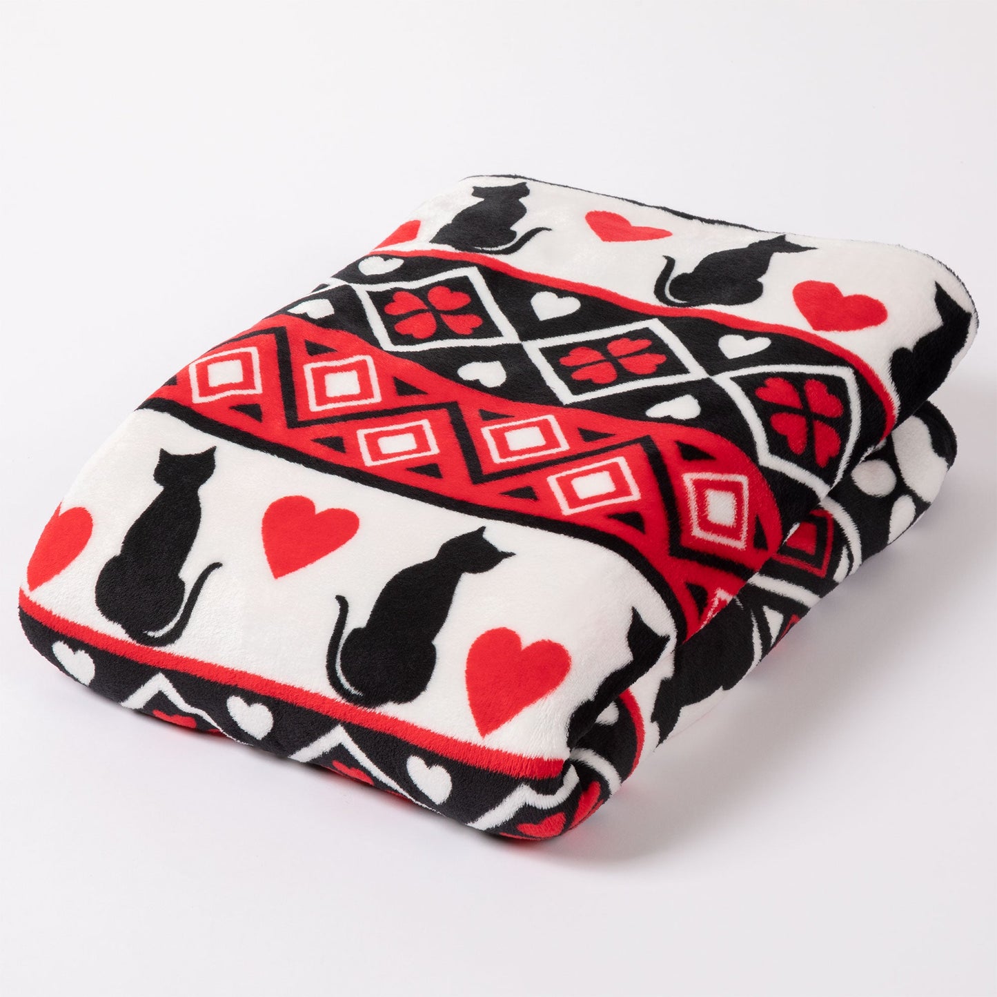 Super Cozy&trade; Hearts & Paws Fleece Blanket