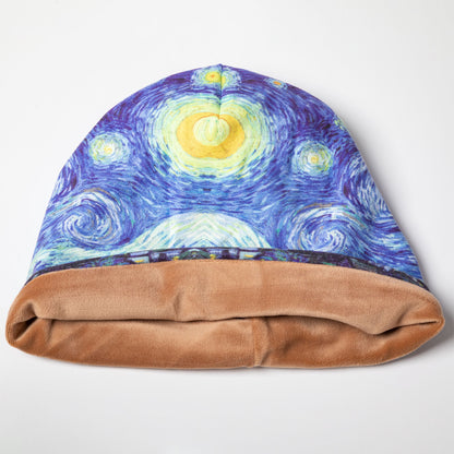 Van Gogh Beauty Printed Beanie