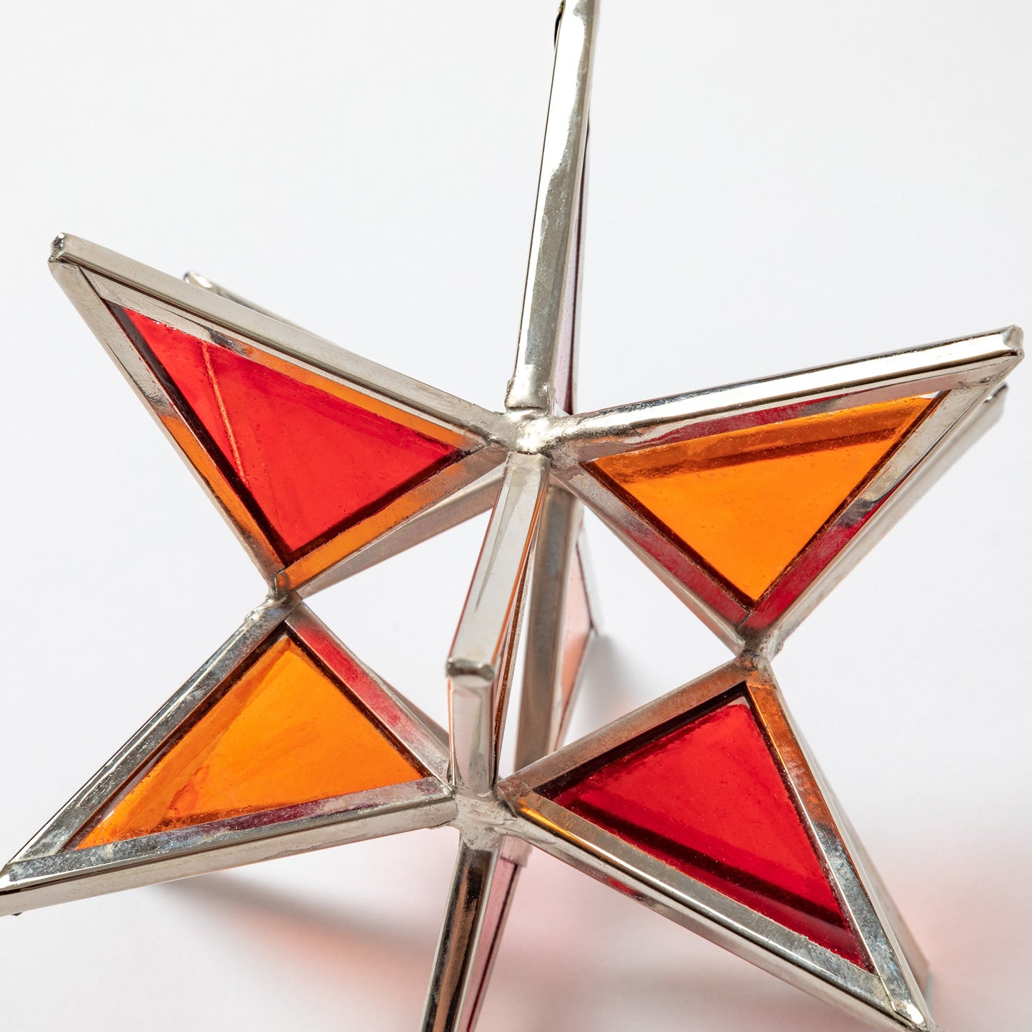 Glass Moravian Star Ornament | Fair Trade