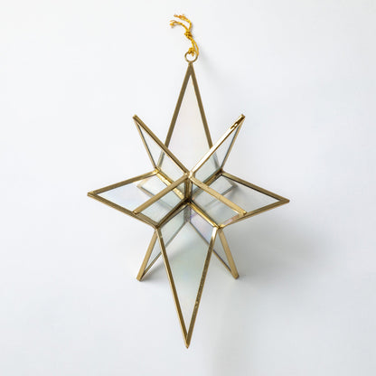 Glass Moravian Star Ornament | Fair Trade