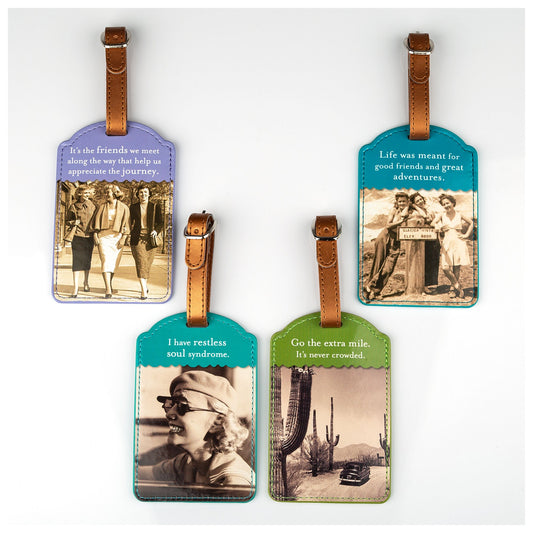 Nostalgia Lane Luggage Tag