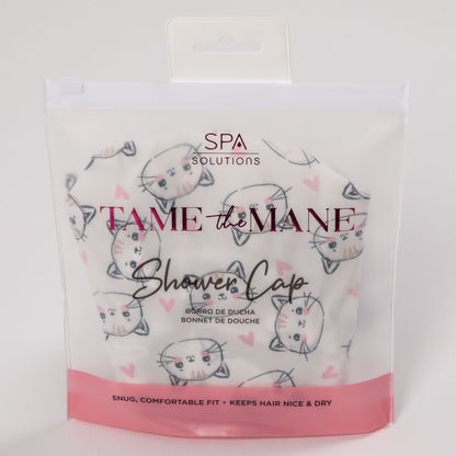 Cala&reg; All Over Kitty Faces Shower Cap