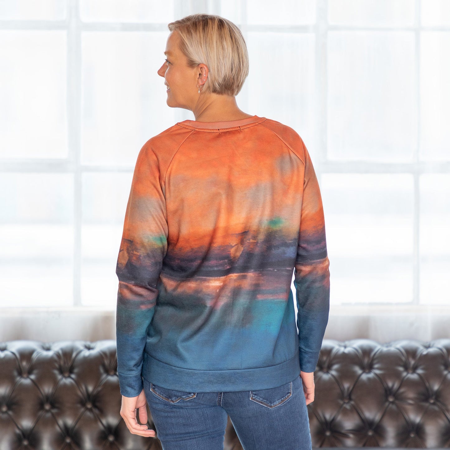 Savannah Sunset Crewneck Sweatshirt