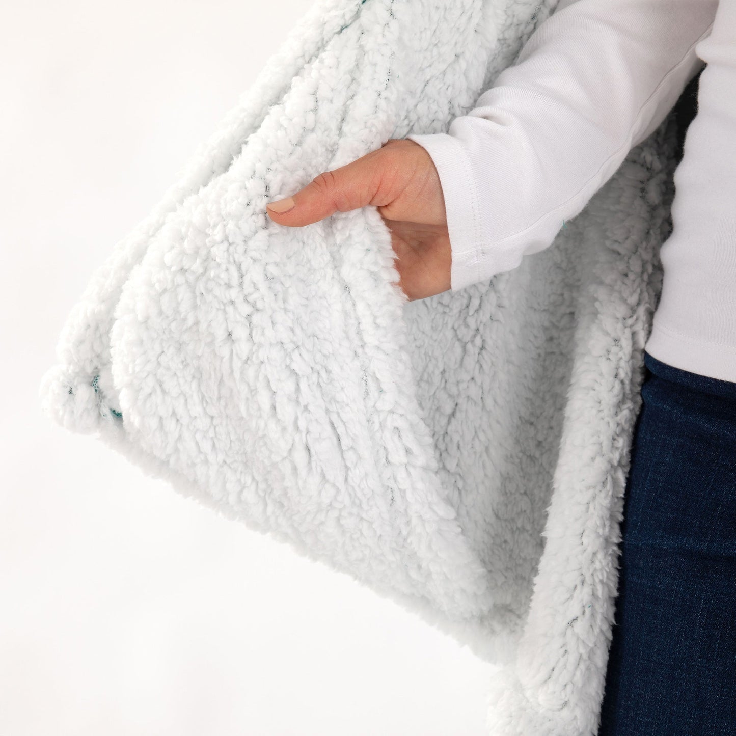 Knitted Hoodzy Blanket