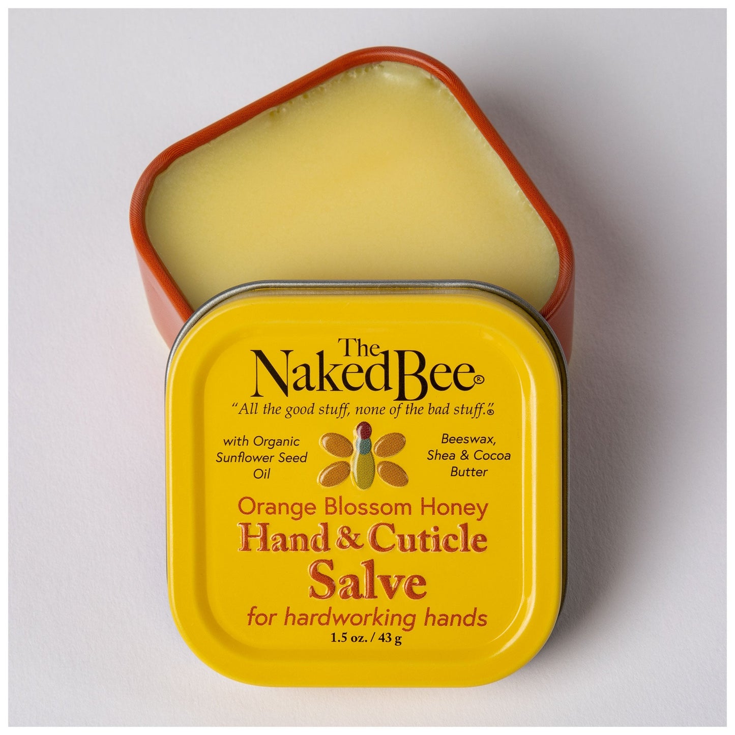 The Naked Bee&reg; Orange Blossom Honey Hand Salve