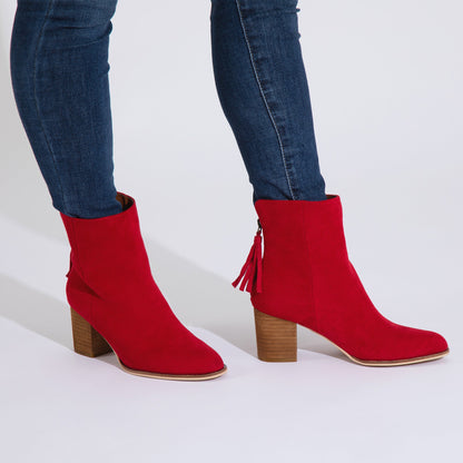 Corkys Boujee Red Mid-Calf Boots