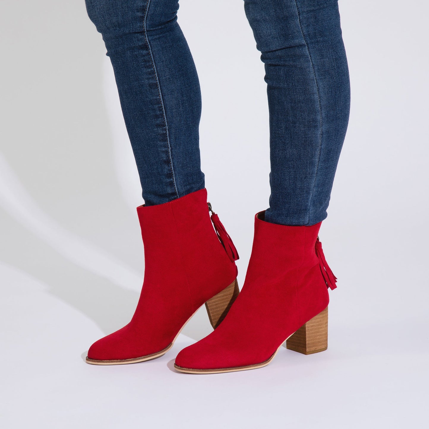 Corkys Boujee Red Mid-Calf Boots