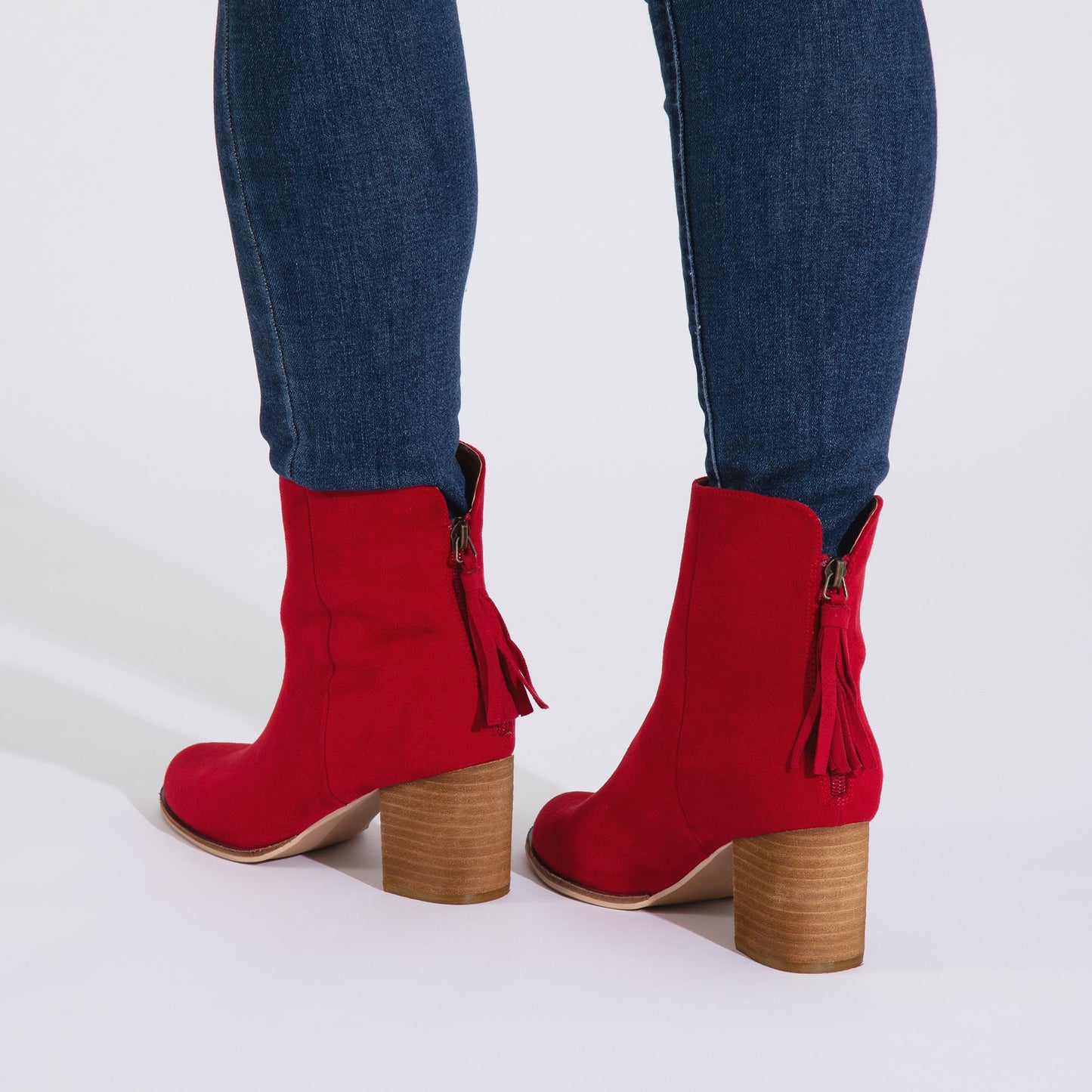 Corkys Boujee Red Mid-Calf Boots