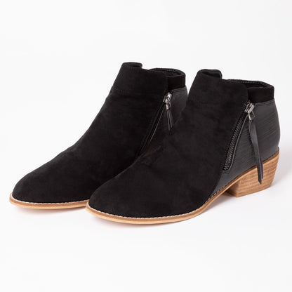 Corkys Butternut Side Zip Ankle Boots