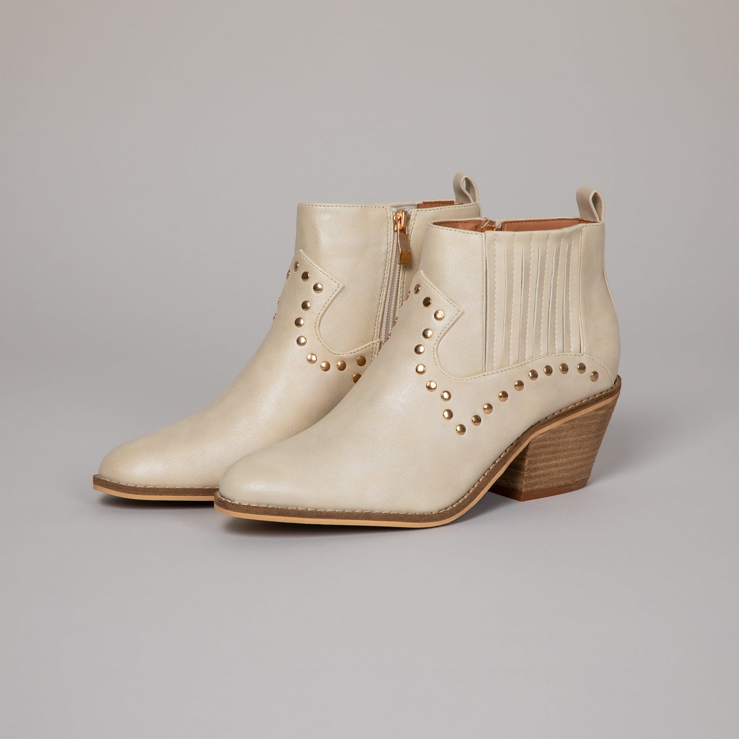 Corkys On Fleek Off White Ankle Boots