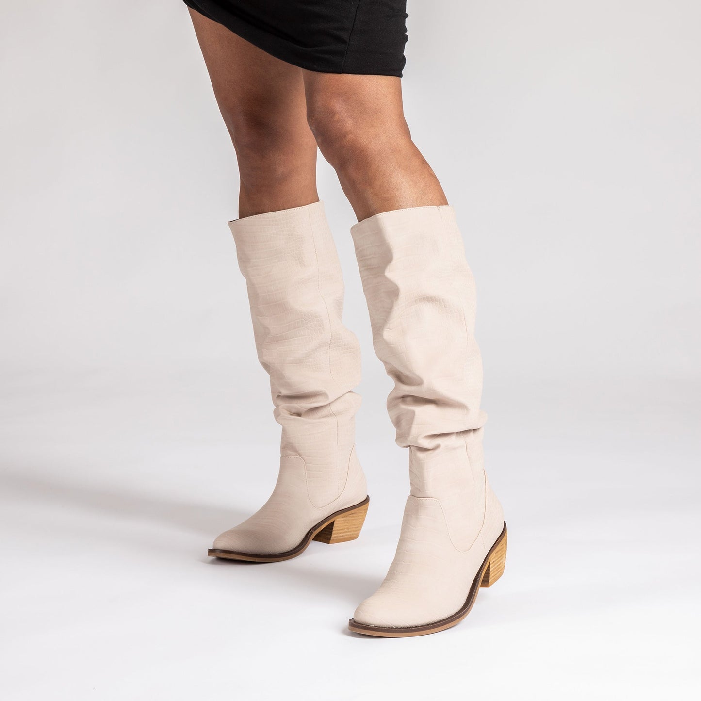 Corkys Shook Beige Tall Boots