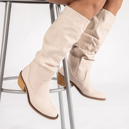 Corkys Shook Beige Tall Boots