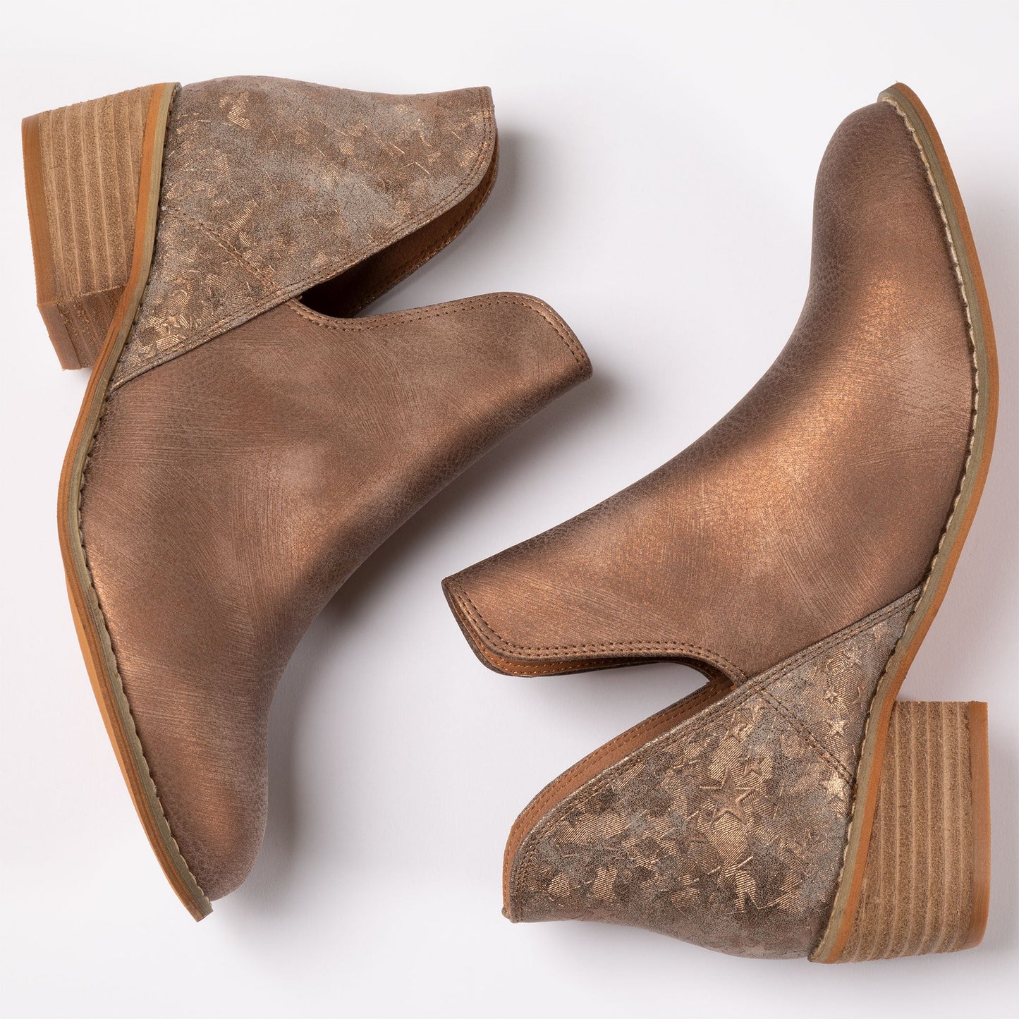 Corkys Wayland Stars Slip On Ankle Boots