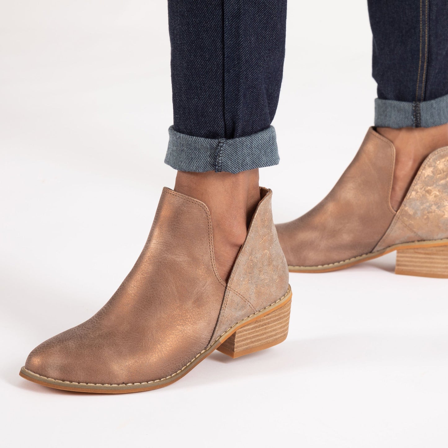 Corkys Wayland Stars Slip On Ankle Boots